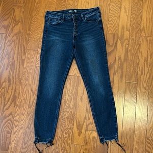 Rockstar super skinny ankle jeans